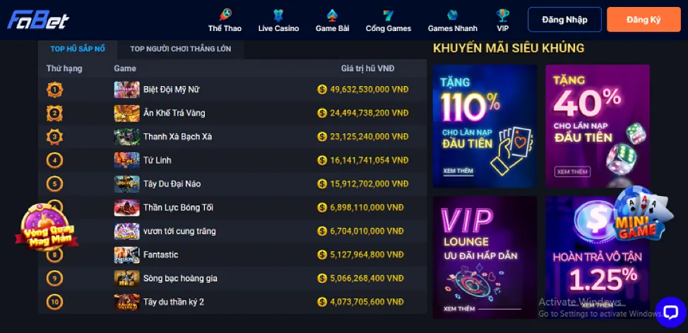 Các phương thức nạp tiền an toàn tại win8 nhà cái